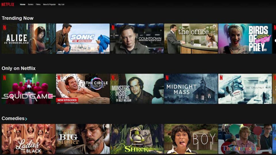 US Netflix shows with NordVPN on a smart TV